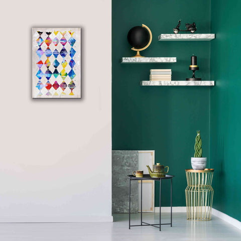 Image of 'Diamond Palette 1' by Karen Smith Giclee Canvas Wall Art,18x26