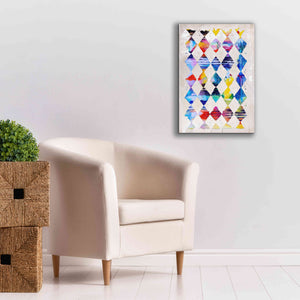 'Diamond Palette 1' by Karen Smith Giclee Canvas Wall Art,18x26