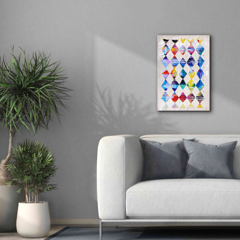 Image of 'Diamond Palette 1' by Karen Smith Giclee Canvas Wall Art,18x26