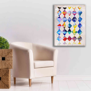'Diamond Palette 1' by Karen Smith Giclee Canvas Wall Art,26x34
