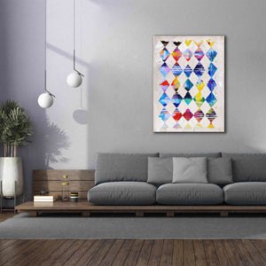 'Diamond Palette 1' by Karen Smith Giclee Canvas Wall Art,40x54