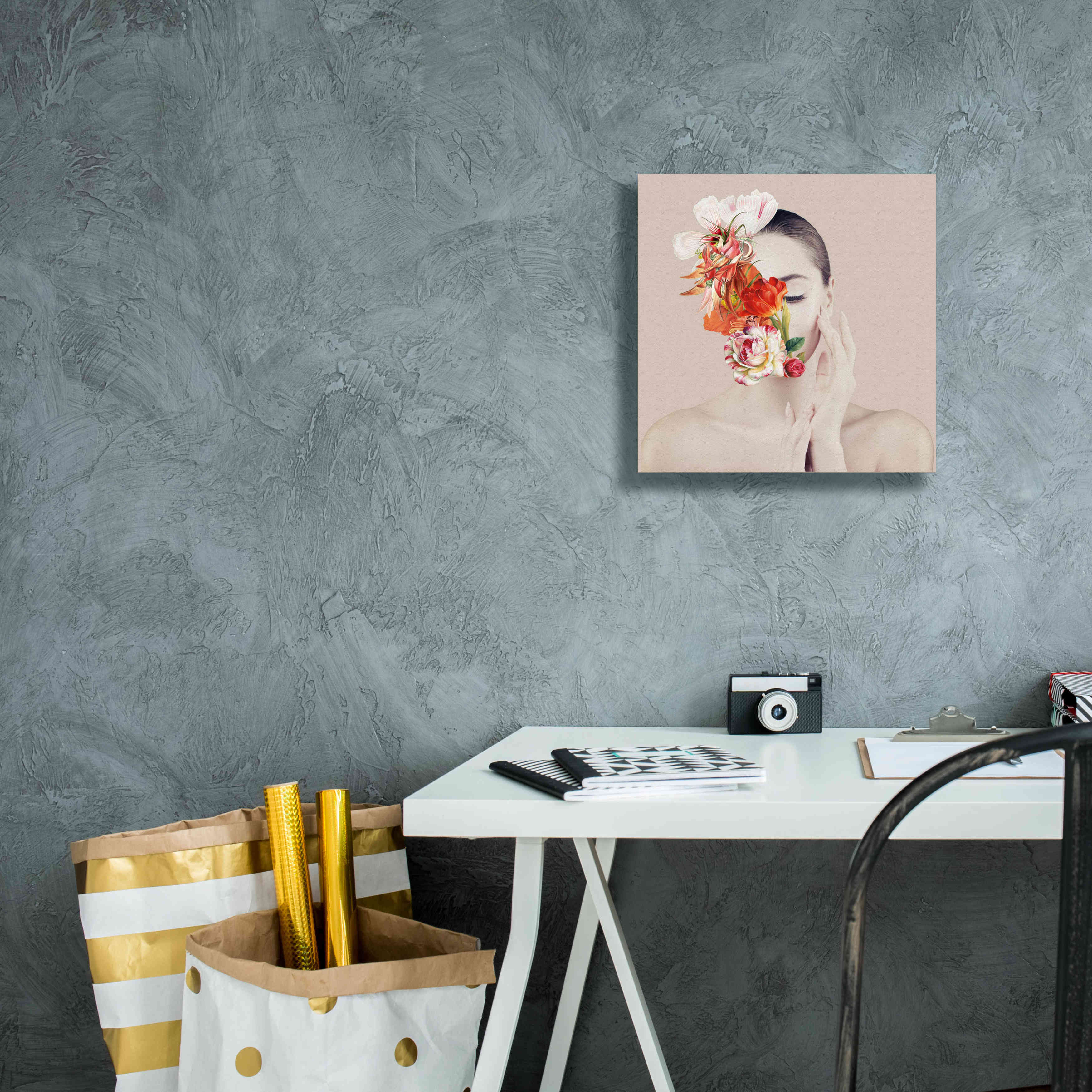 'Flora' by Karen Smith Giclee Canvas Wall Art,12x12