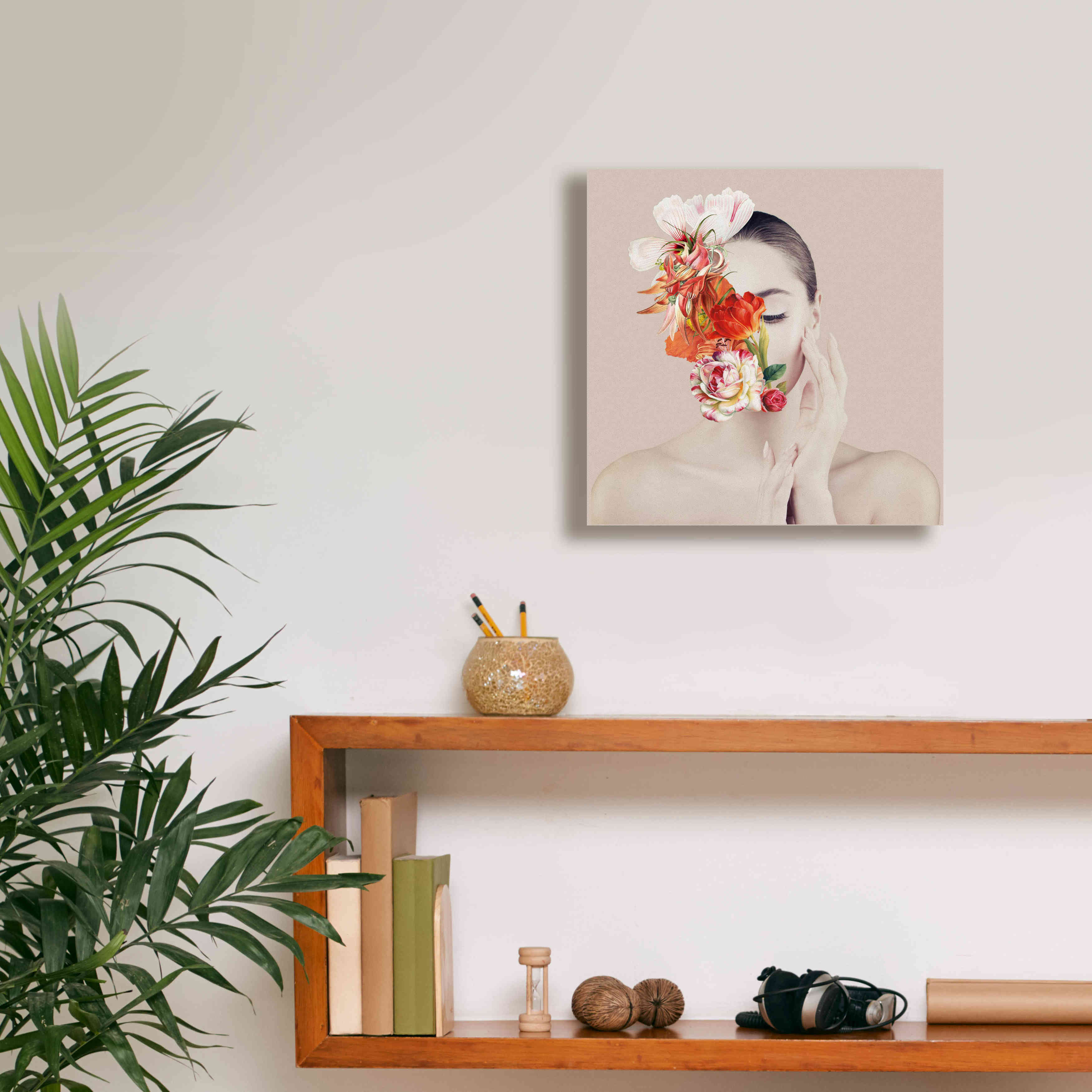 'Flora' by Karen Smith Giclee Canvas Wall Art,12x12