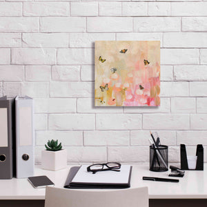 'Butterfly by 7' by Karen Smith Giclee Canvas Wall Art,12x12