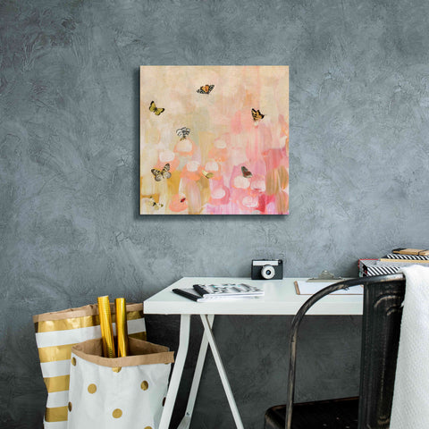 Image of 'Butterfly by 7' by Karen Smith Giclee Canvas Wall Art,18x18