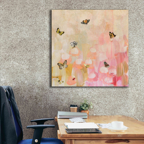 Image of 'Butterfly by 7' by Karen Smith Giclee Canvas Wall Art,37x37