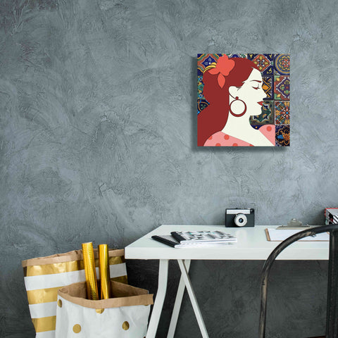 Image of 'Senorita 2' by Karen Smith Giclee Canvas Wall Art,12x12