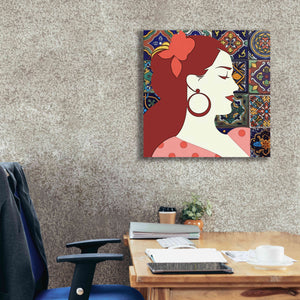 'Senorita 2' by Karen Smith Giclee Canvas Wall Art,26x26