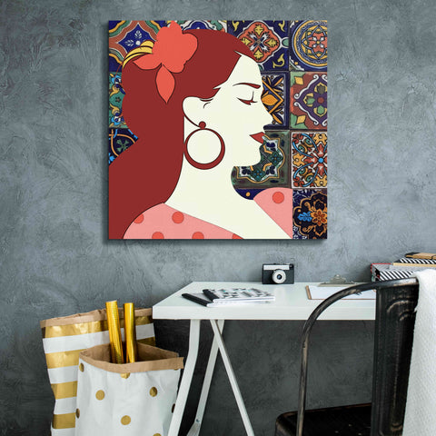 Image of 'Senorita 2' by Karen Smith Giclee Canvas Wall Art,26x26