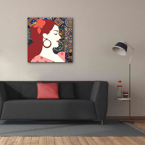 Image of 'Senorita 2' by Karen Smith Giclee Canvas Wall Art,37x37