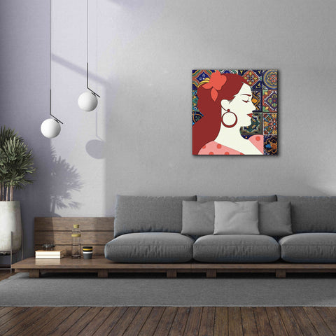Image of 'Senorita 2' by Karen Smith Giclee Canvas Wall Art,37x37