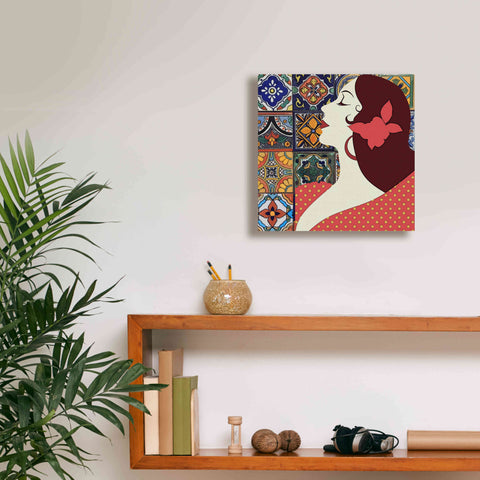 Image of 'Senorita 1' by Karen Smith Giclee Canvas Wall Art,12x12