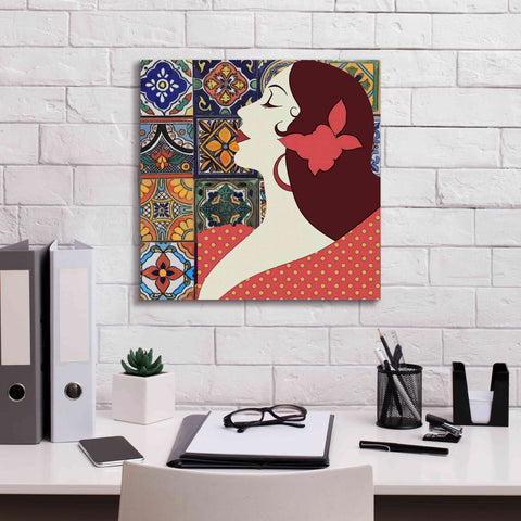 Image of 'Senorita 1' by Karen Smith Giclee Canvas Wall Art,18x18