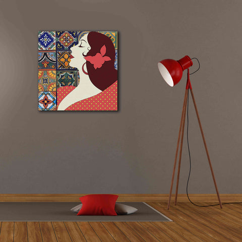 Image of 'Senorita 1' by Karen Smith Giclee Canvas Wall Art,26x26