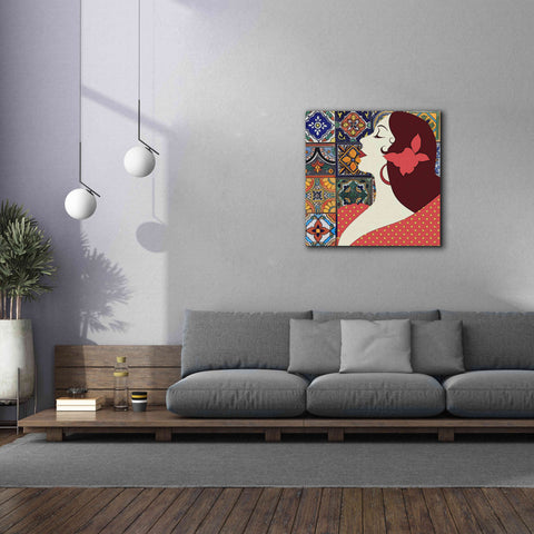 Image of 'Senorita 1' by Karen Smith Giclee Canvas Wall Art,37x37