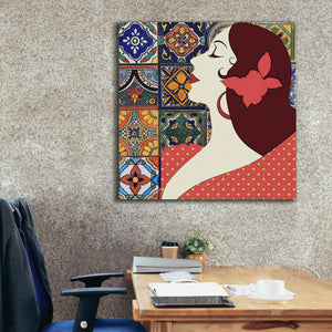 'Senorita 1' by Karen Smith Giclee Canvas Wall Art,37x37