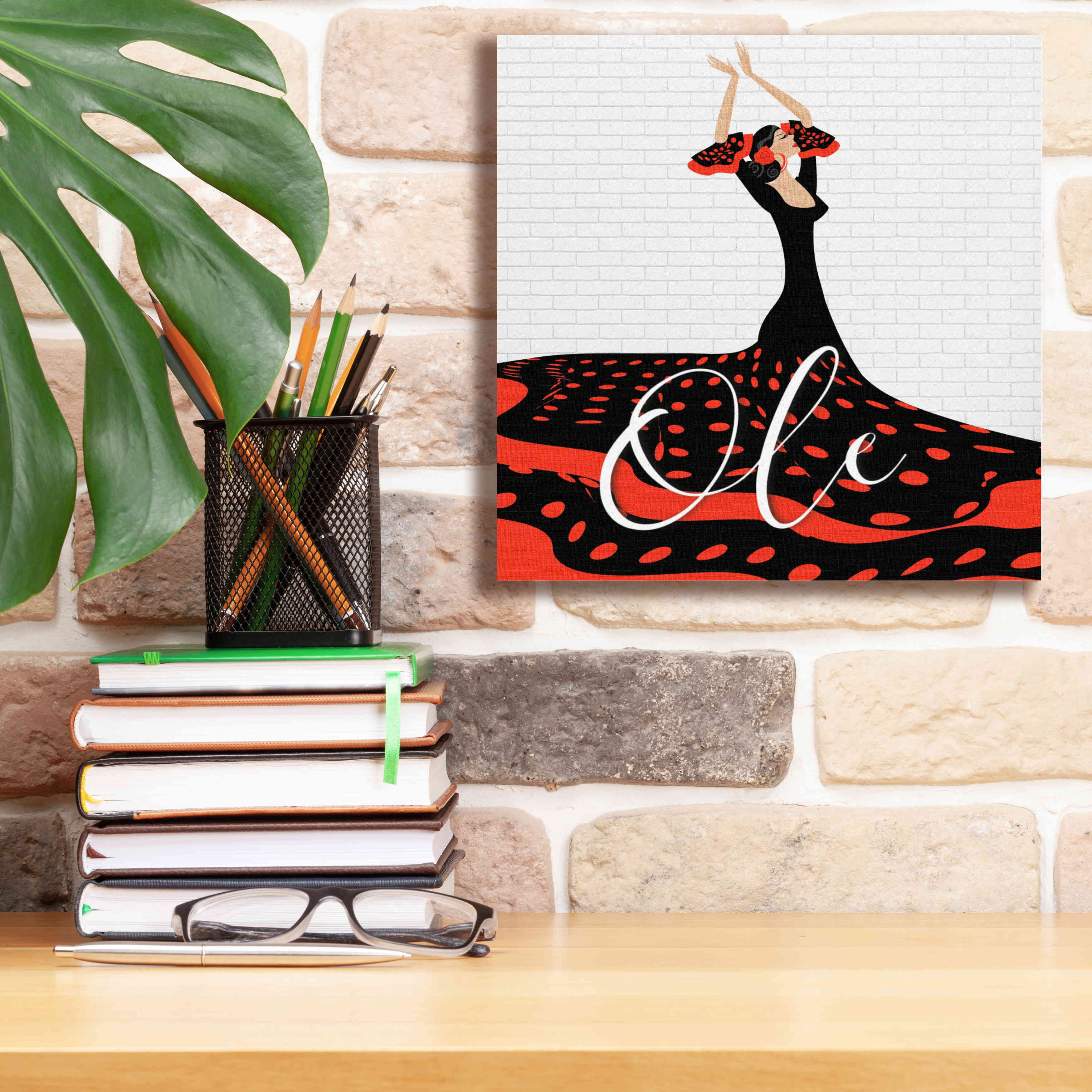 'Ole' by Karen Smith Giclee Canvas Wall Art,12x12