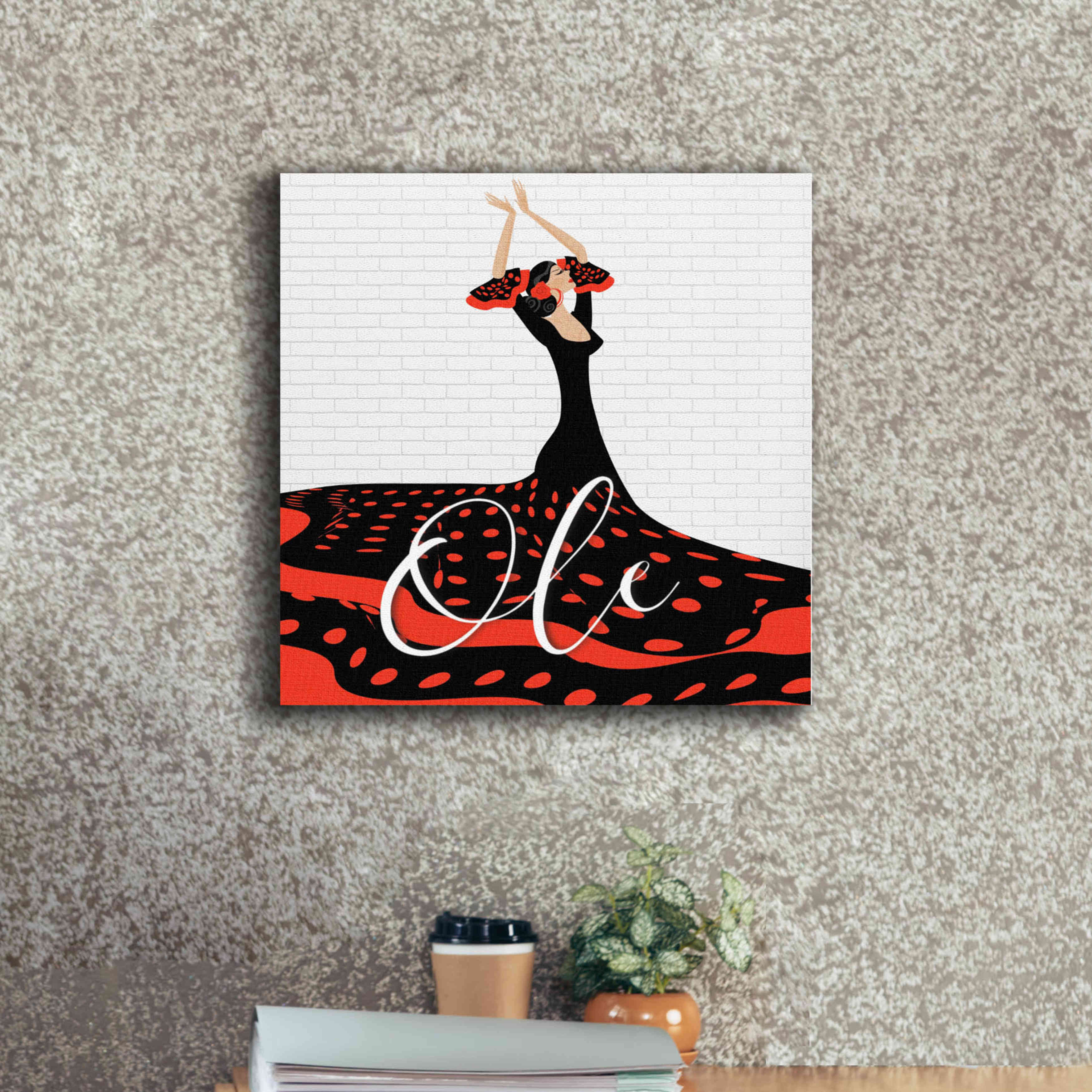 'Ole' by Karen Smith Giclee Canvas Wall Art,18x18