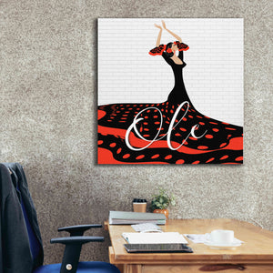 'Ole' by Karen Smith Giclee Canvas Wall Art,37x37