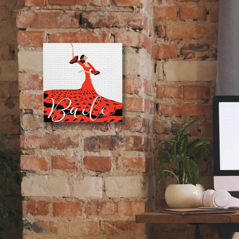 Image of 'Baile' by Karen Smith Giclee Canvas Wall Art,12x12