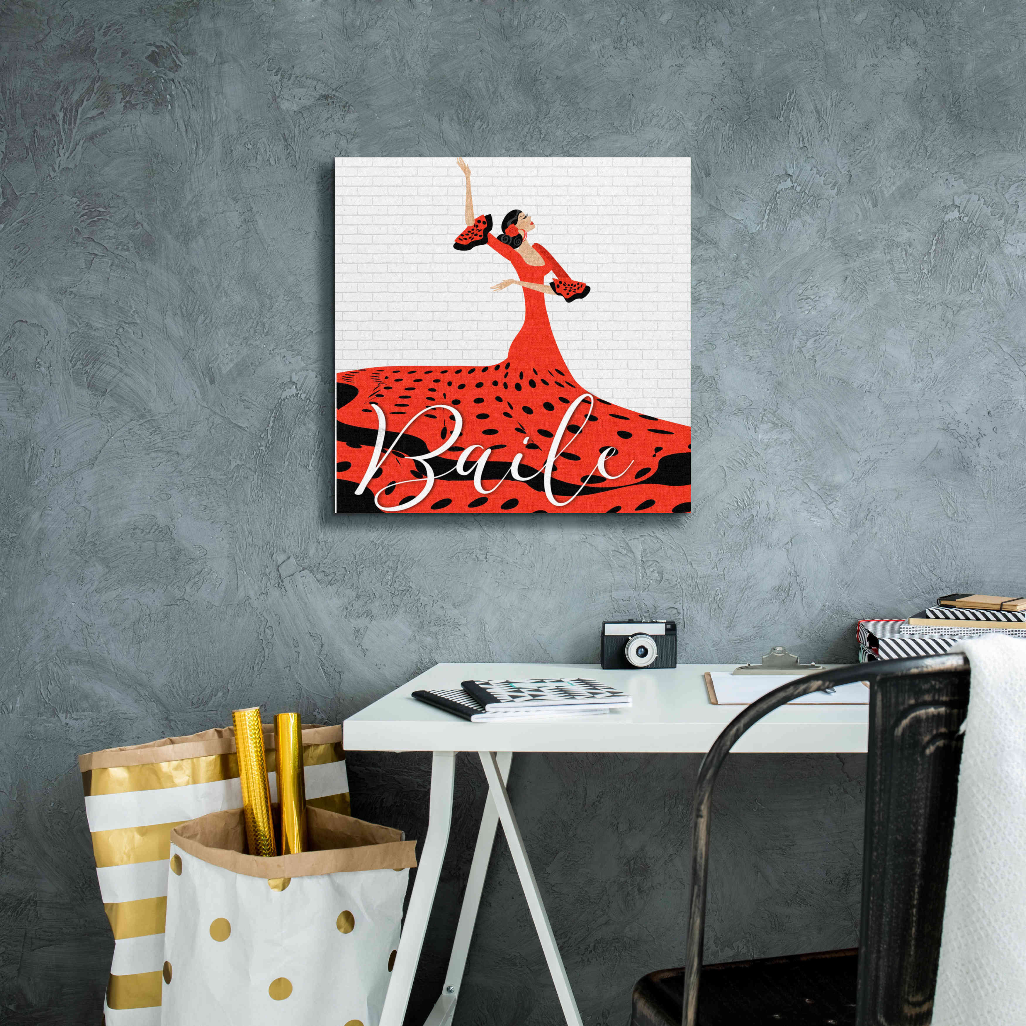 'Baile' by Karen Smith Giclee Canvas Wall Art,18x18