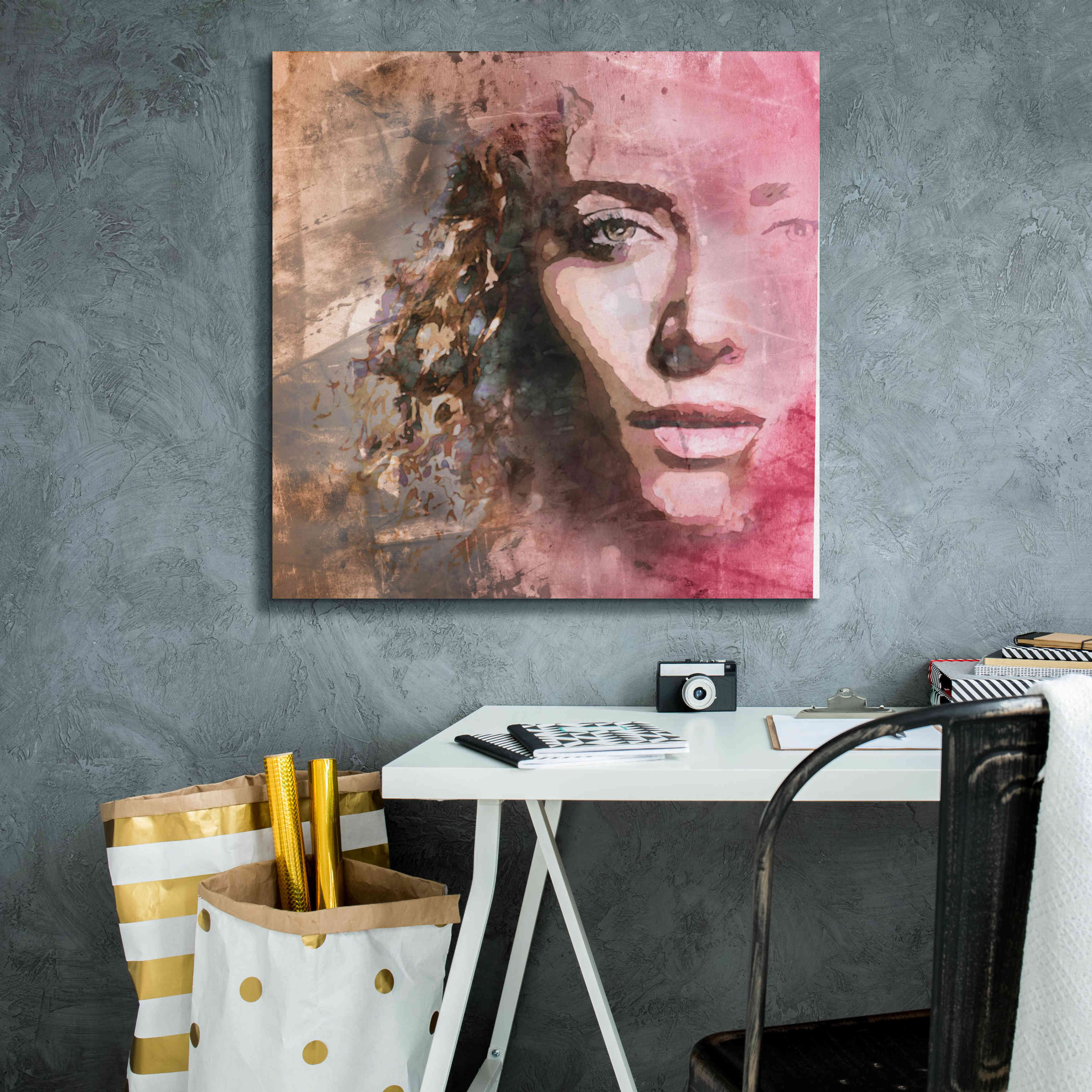 'The Reveal' by Karen Smith Giclee Canvas Wall Art,26x26