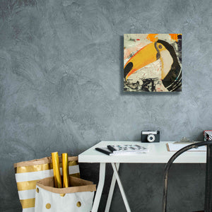 'Toucan Play 1' by Karen Smith Giclee Canvas Wall Art,12x12