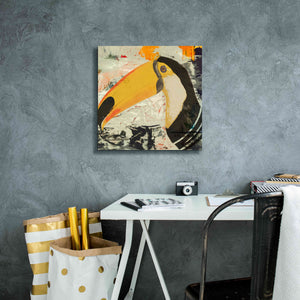'Toucan Play 1' by Karen Smith Giclee Canvas Wall Art,18x18