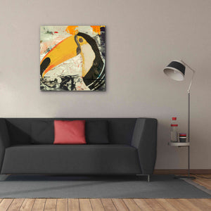 'Toucan Play 1' by Karen Smith Giclee Canvas Wall Art,37x37