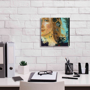 'Flower Lady' by Karen Smith Giclee Canvas Wall Art,12x12