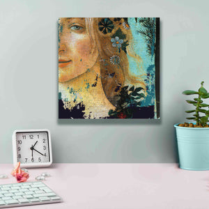 'Flower Lady' by Karen Smith Giclee Canvas Wall Art,12x12