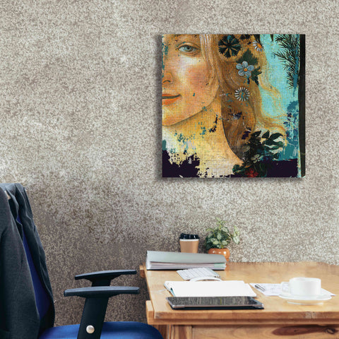 Image of 'Flower Lady' by Karen Smith Giclee Canvas Wall Art,26x26