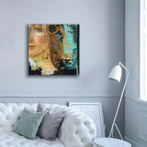 Image of 'Flower Lady' by Karen Smith Giclee Canvas Wall Art,37x37