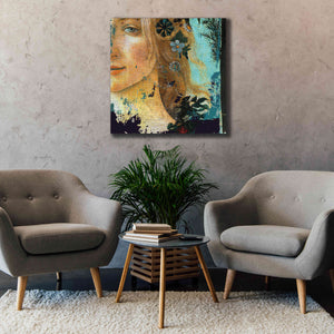 'Flower Lady' by Karen Smith Giclee Canvas Wall Art,37x37