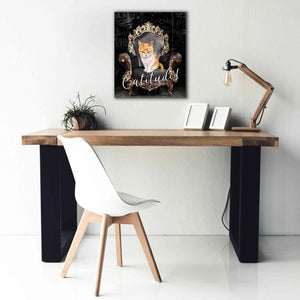 'Catitude' by Karen Smith Giclee Canvas Wall Art,20x24