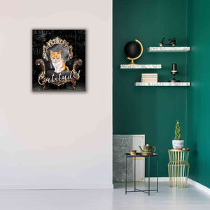 'Catitude' by Karen Smith Giclee Canvas Wall Art,26x30