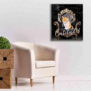 'Catitude' by Karen Smith Giclee Canvas Wall Art,26x30