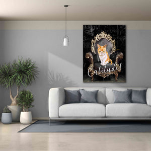 'Catitude' by Karen Smith Giclee Canvas Wall Art,40x54