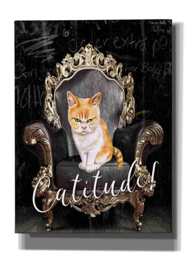 'Catitude' by Karen Smith Giclee Canvas Wall Art