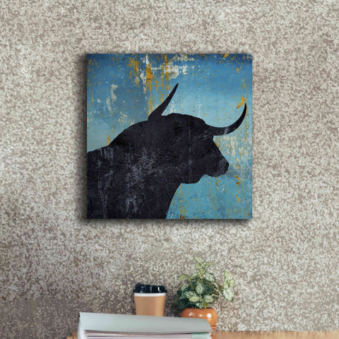 Image of 'Bulldom 2' by Karen Smith Giclee Canvas Wall Art,18x18