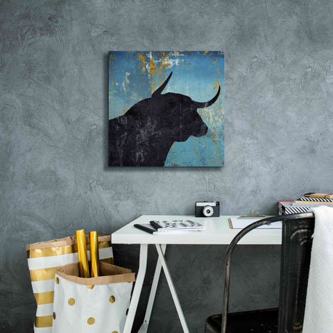 Image of 'Bulldom 2' by Karen Smith Giclee Canvas Wall Art,18x18