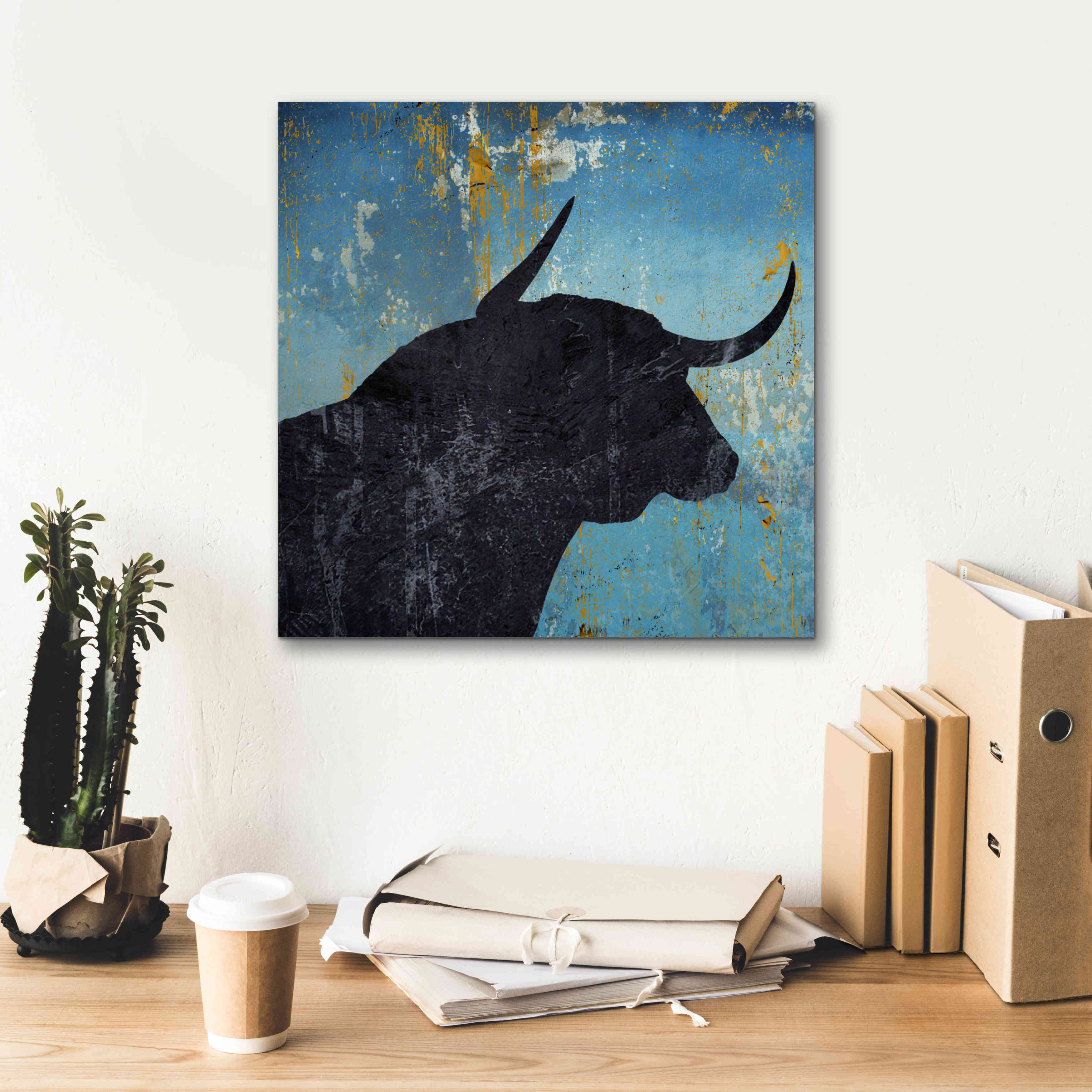 'Bulldom 2' by Karen Smith Giclee Canvas Wall Art,18x18