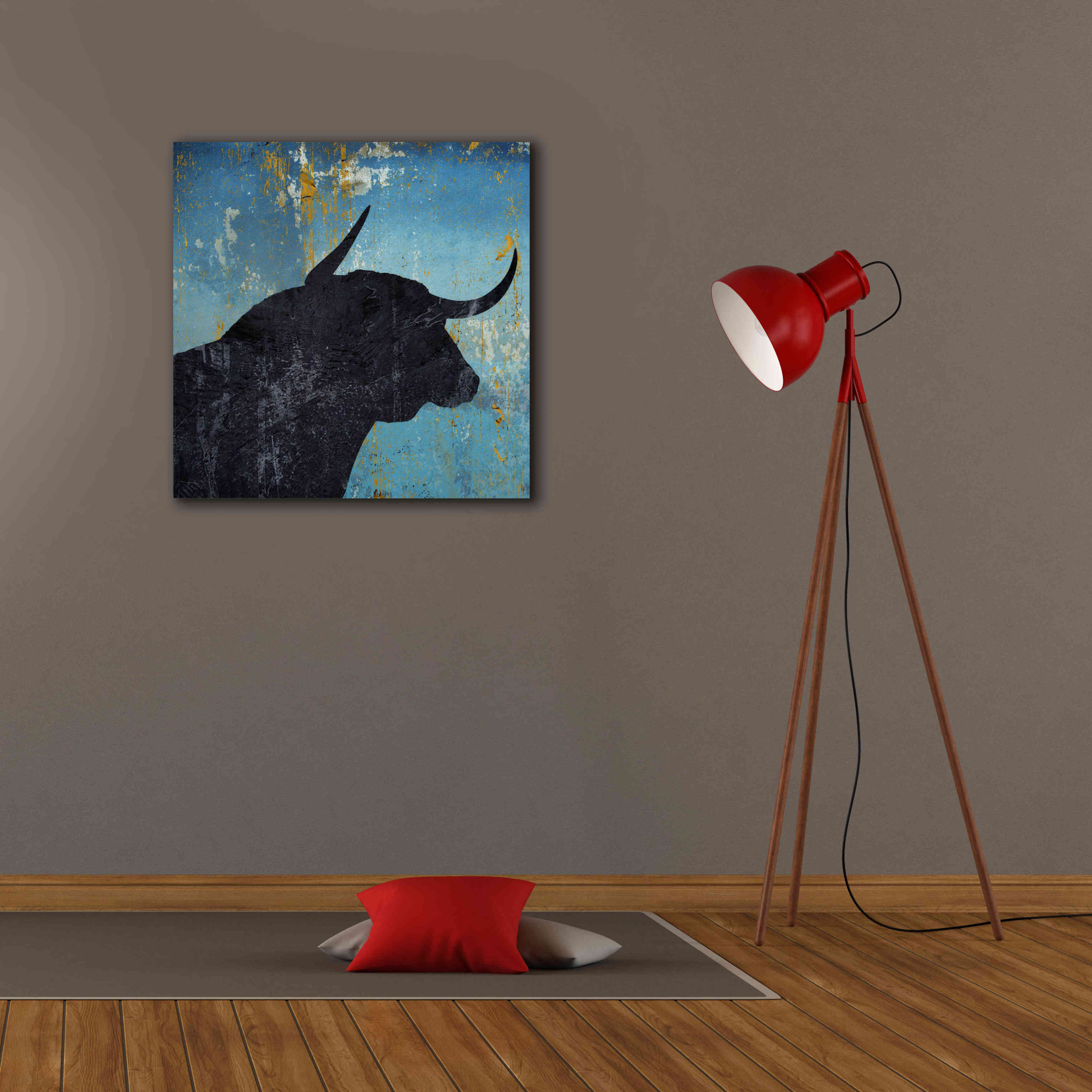 'Bulldom 2' by Karen Smith Giclee Canvas Wall Art,26x26
