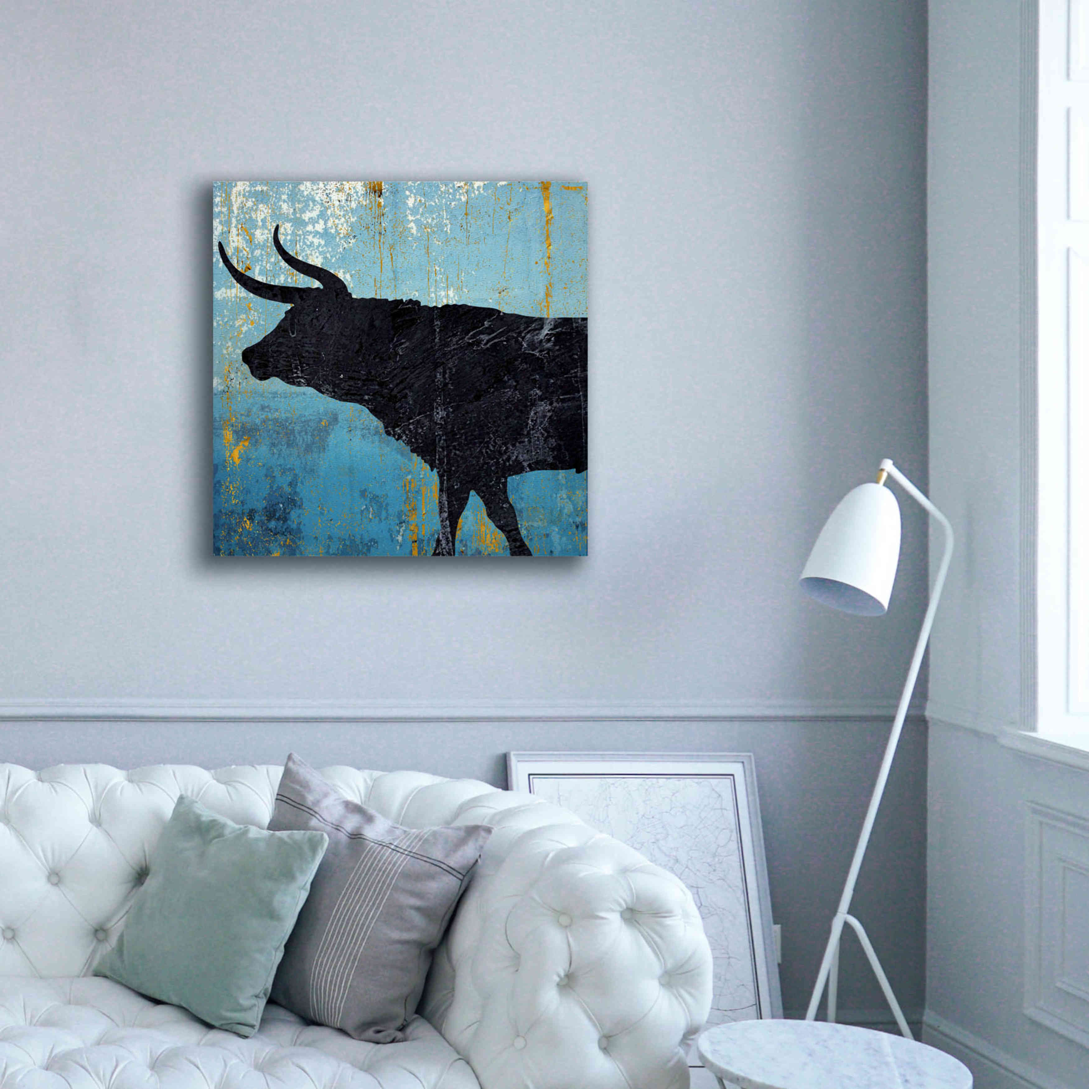 'Bulldom 1' by Karen Smith Giclee Canvas Wall Art,37x37