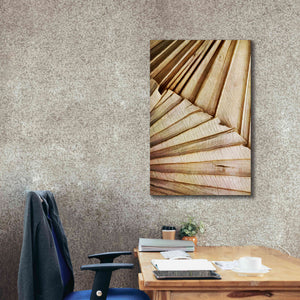 'Natural Dried Palms 1' by Ashley Aldridge Giclee Canvas Wall Art,26 x 40