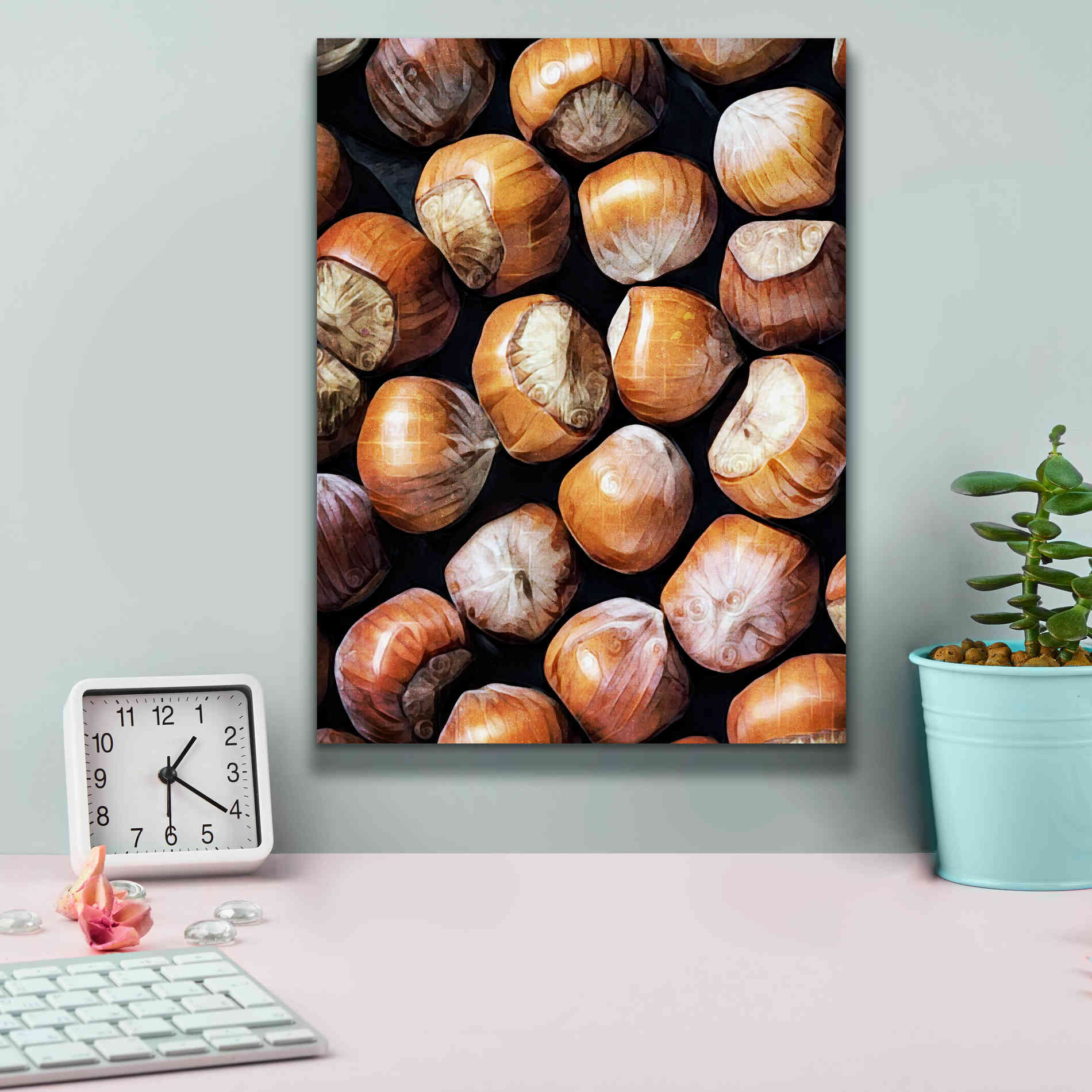 'Fruit Of The Hazel 1' by Ashley Aldridge Giclee Canvas Wall Art,12 x 16