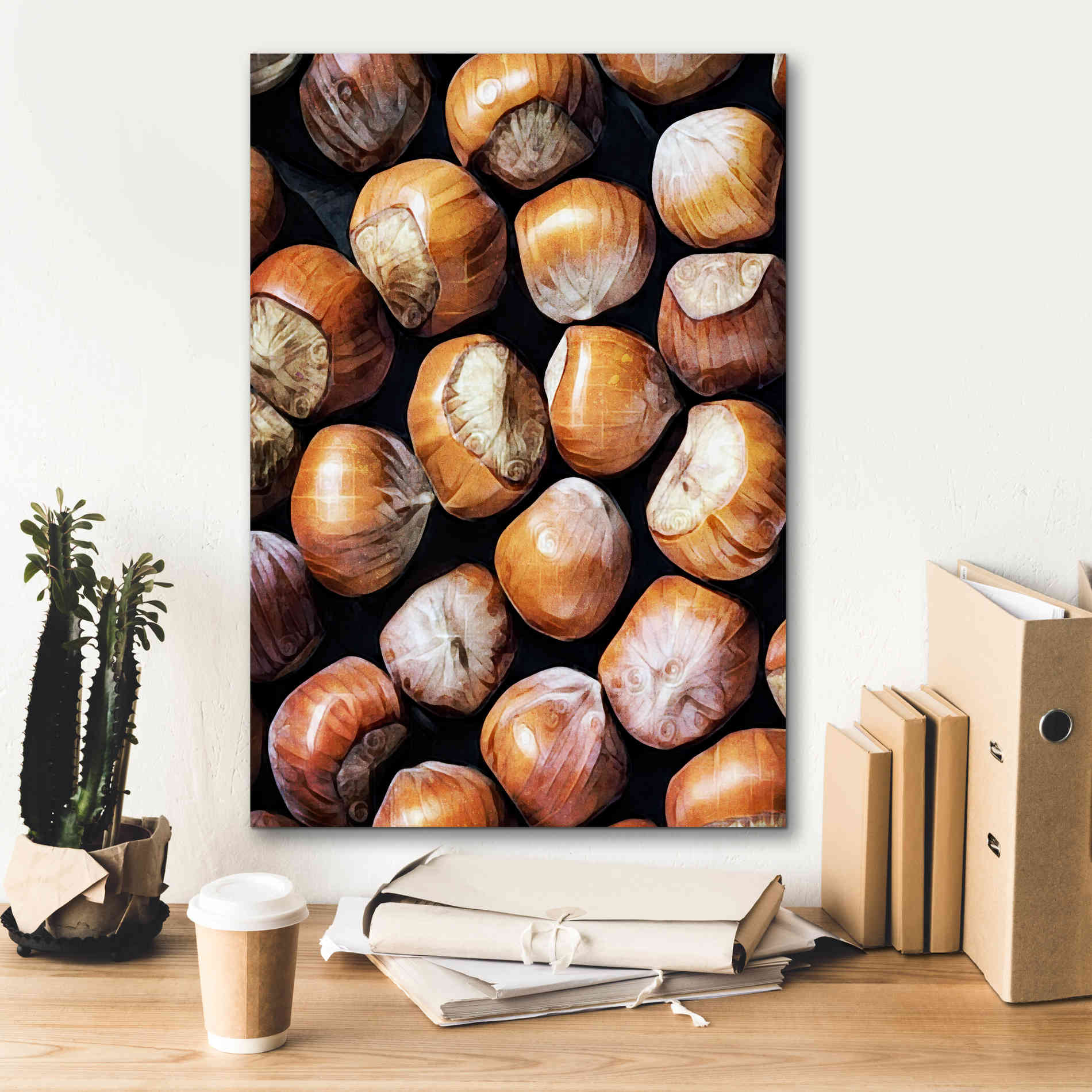 'Fruit Of The Hazel 1' by Ashley Aldridge Giclee Canvas Wall Art,18 x 26