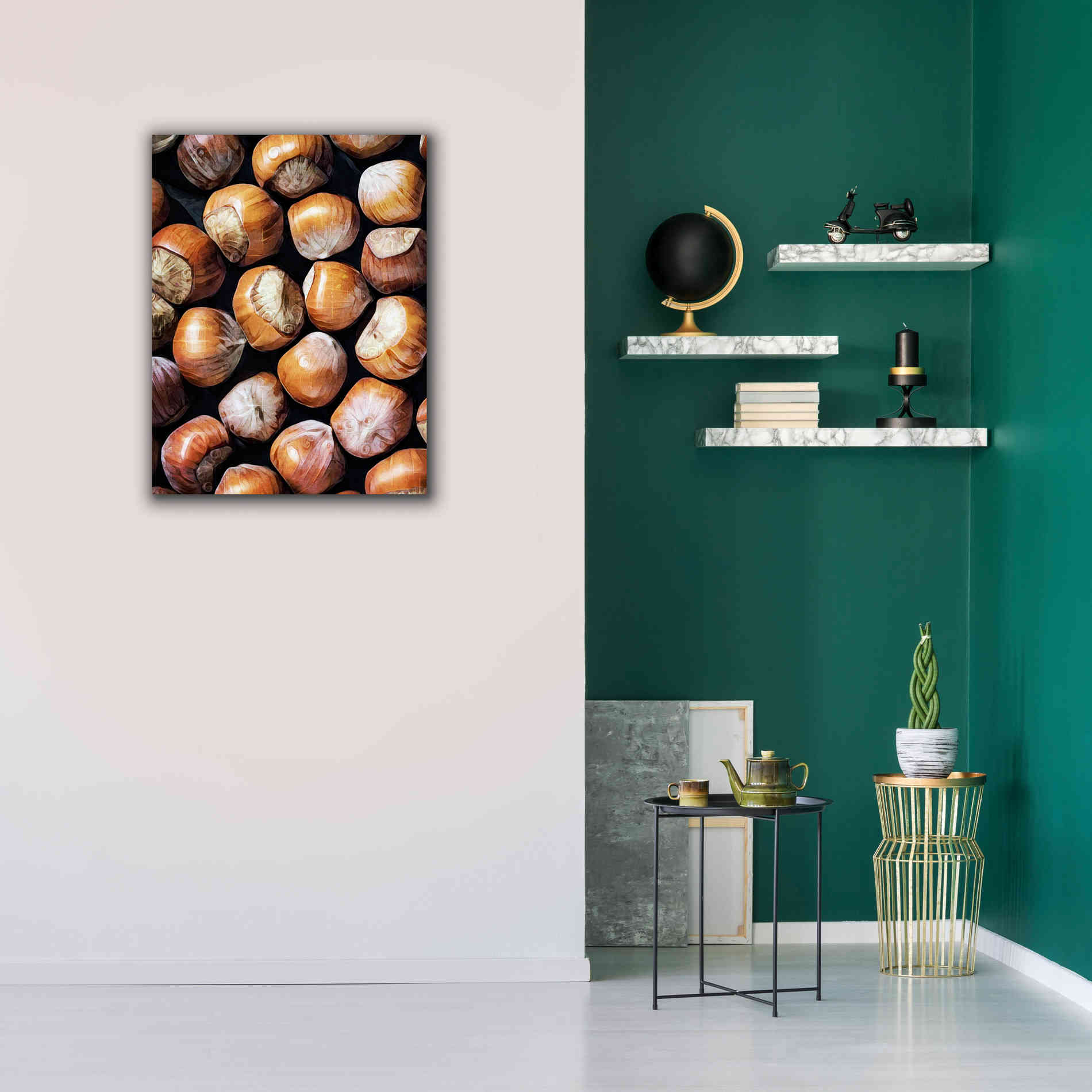 'Fruit Of The Hazel 1' by Ashley Aldridge Giclee Canvas Wall Art,26 x 34