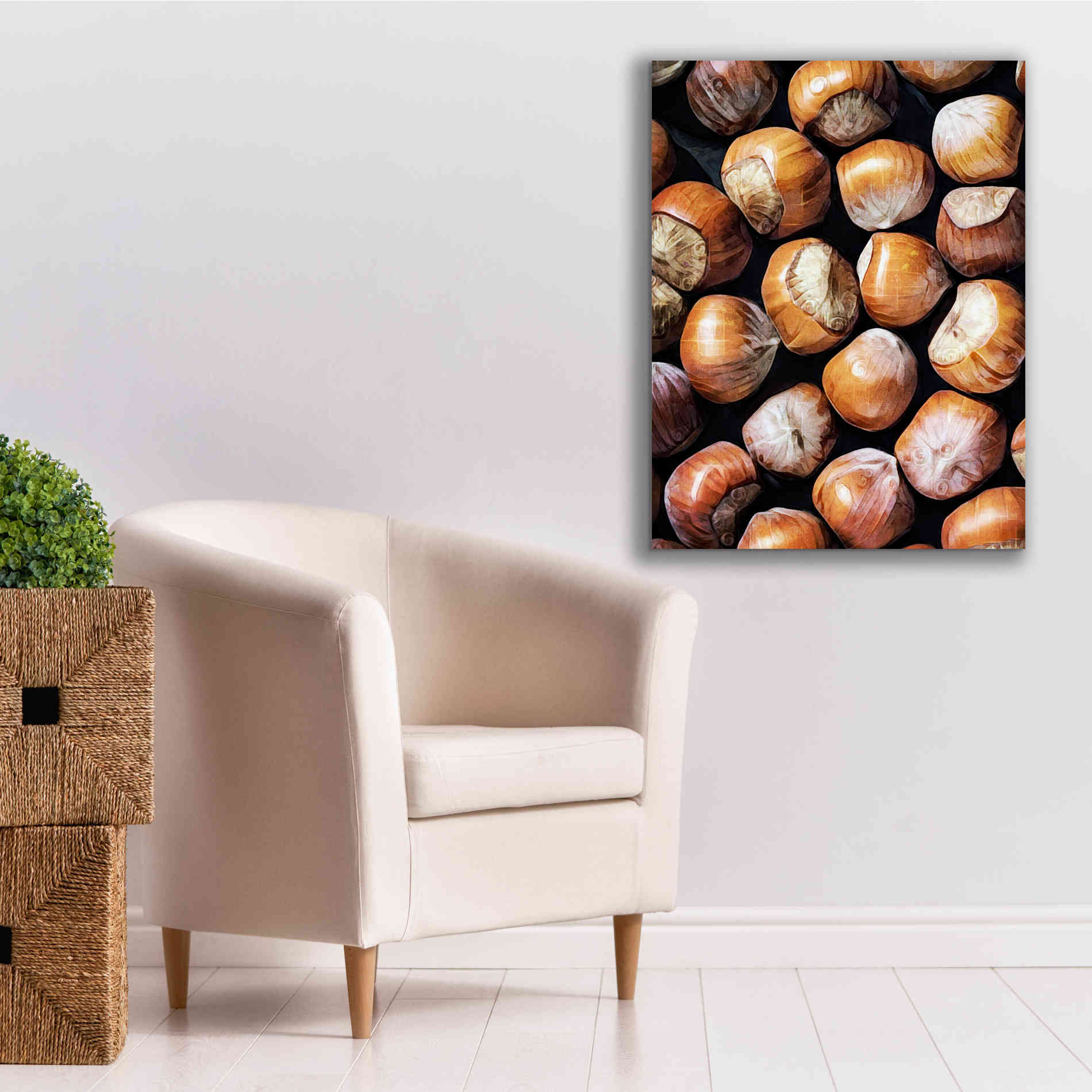 'Fruit Of The Hazel 1' by Ashley Aldridge Giclee Canvas Wall Art,26 x 34
