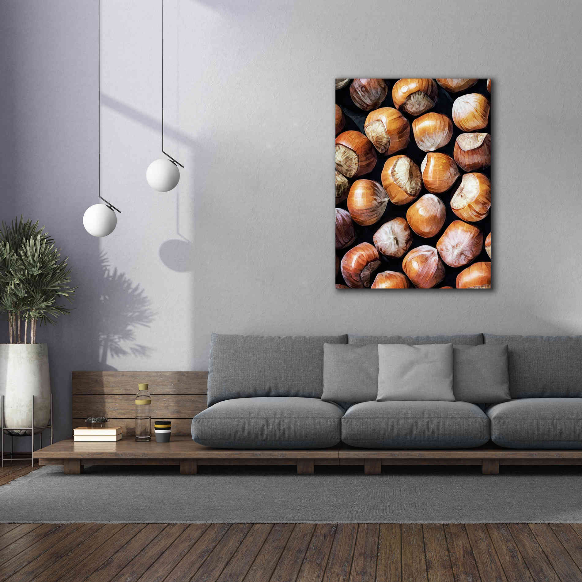 'Fruit Of The Hazel 1' by Ashley Aldridge Giclee Canvas Wall Art,40 x 54